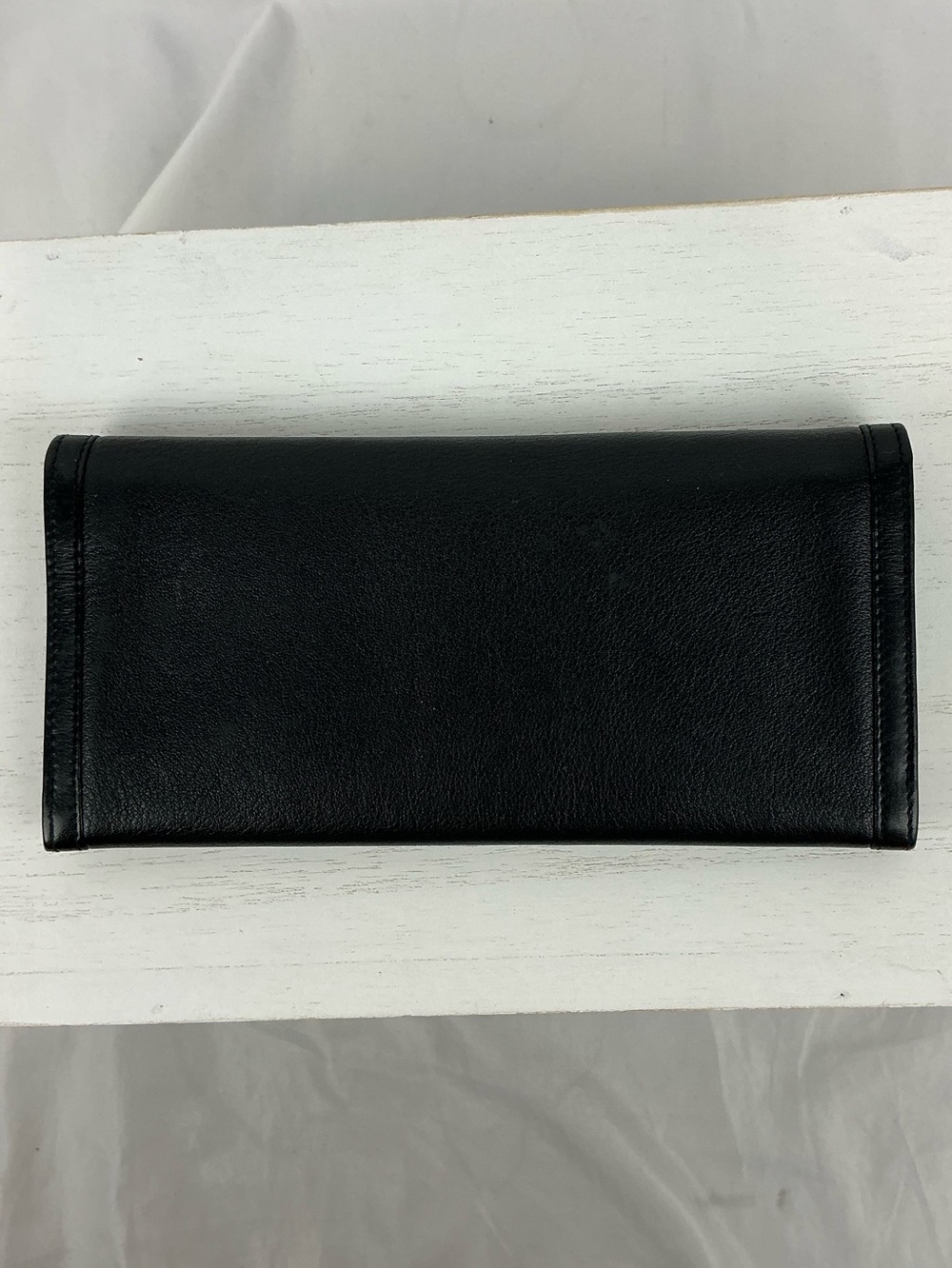 DIOR LONG WALLET BLACK VINTAGE - Picture 4 of 16